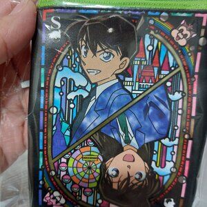 Detective Conan Kawaii Mini Zippered Wallet Mini Coin Purse Cute